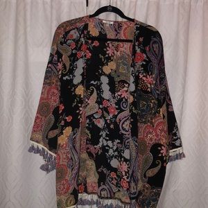 Jodifl Floral Cardigan/Shaw - MEDIUM